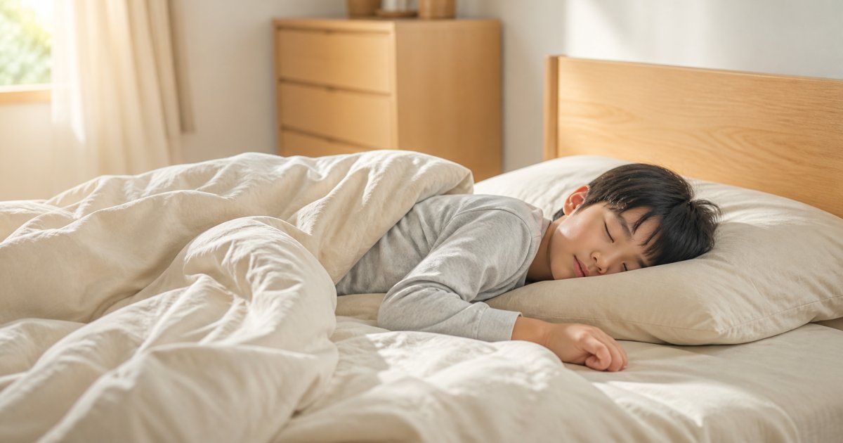 口呼吸が子どもの睡眠の質や日中の集中力に及ぼす影響とメカニズム