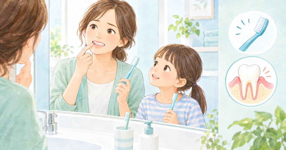 歯ぐきから血が出るのは磨きすぎ？歯肉炎のサインとの見分け方